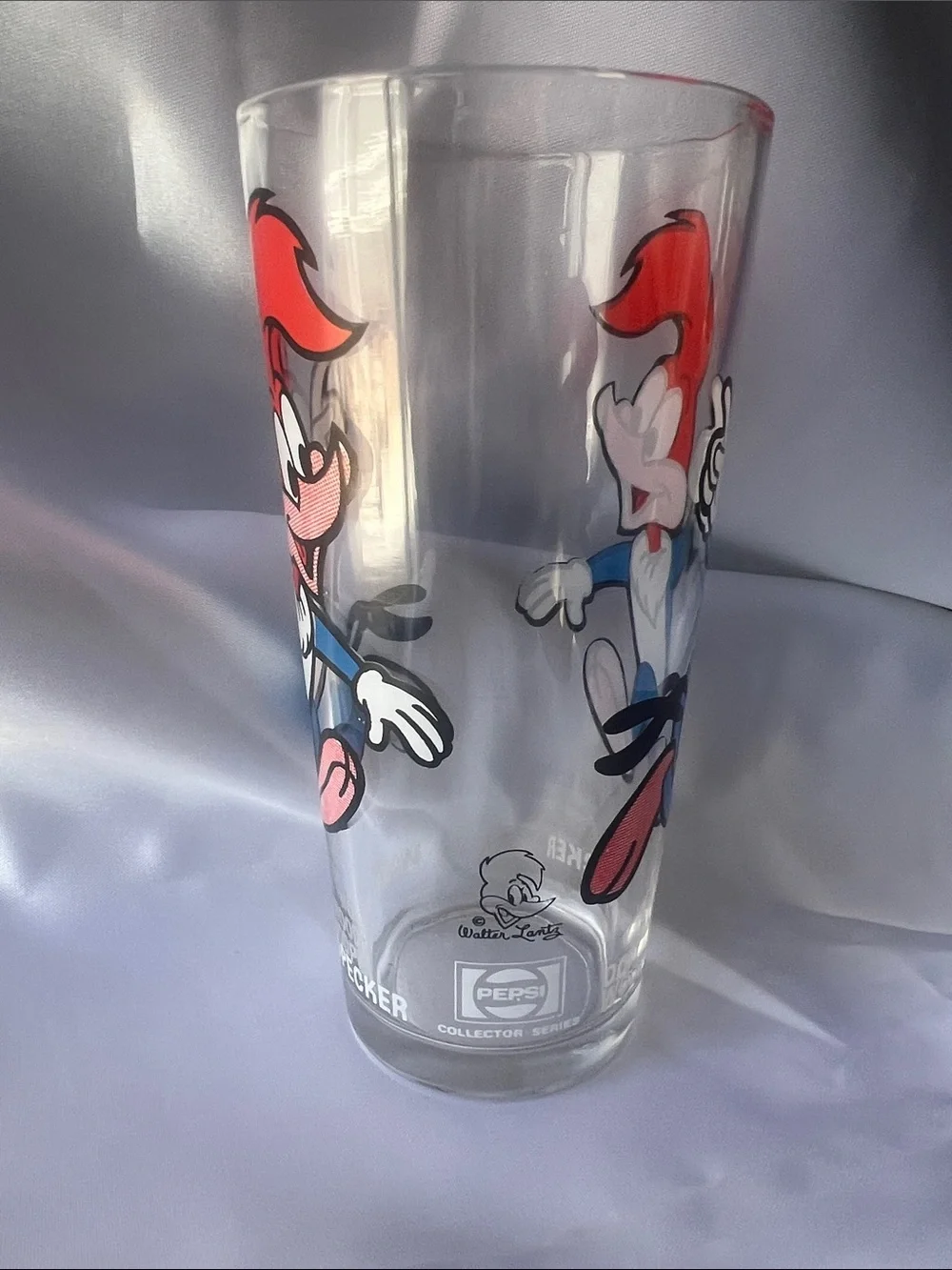 Pepsi Walter Lantz Collect Series Woody Woodpecker Glass